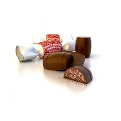 "Фигурный шоколад с кунжутом"к-ты вес 702 гр/Жако. Товар продается упаковкой.