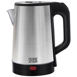 Чайник Homestar HS-1041 (1,8 л) стальной, черный