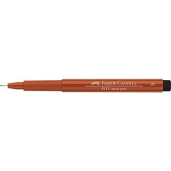 Капиллярные ручки Pitt Artist Pen, ширина наконечника S, кроваво-красный, в картонной коробке, 10 шт