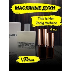 Zadig Voltaire This is Her духи масляные (6 мл)