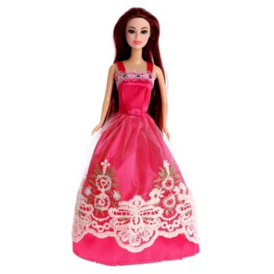 Кукла-модель «Елена» в платье, длинные волосы, МИКС