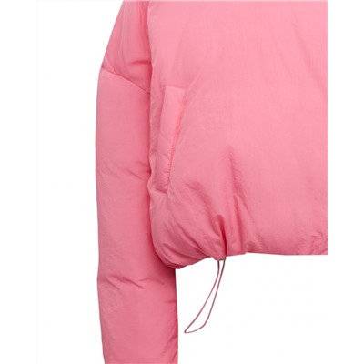 Куртка утепленная жен. неон розовый