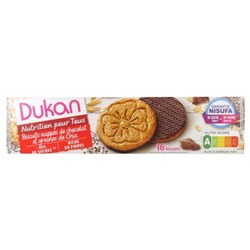 Dukan Biscuits Napp?s de Chocolat et Graines de Chia 16 Biscuits