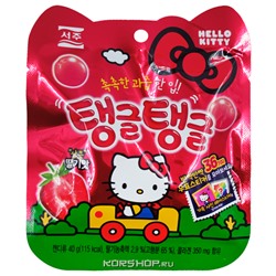 Мармелад со вкусом клубники Hello Kitty Seoju, Корея, 40 г. Срок до 01.11.2023.Распродажа