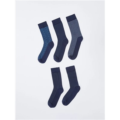 Упаковка мужских носков с рисунком 5 пар