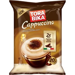 Кофе растворимый Tora bika Cappuccino, 25,5гр, (упаковка 20шт)