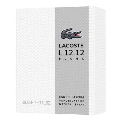 Мужская парфюмерия   Lacoste Eau De Lacoste L.12.12 Blanc edp for men 100 ml NEW