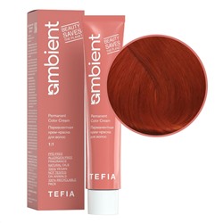TEFIA Ambient 8.4 Перманентная крем-краска для волос / Светлый блондин медный, 60 мл