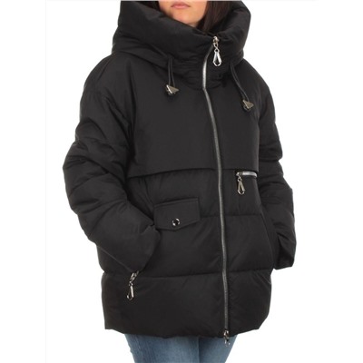 Y23-812 BLACK Куртка зимняя женская (тинсулейт)