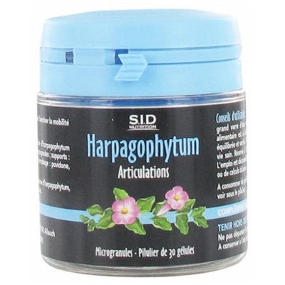 S.I.D Nutrition Articulations Harpagophytum 30 G?lules