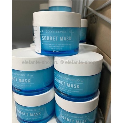 Увлажняющая маска-сорбет для лица APieu Good Morning Sorbet Mask, 105 мл (51)