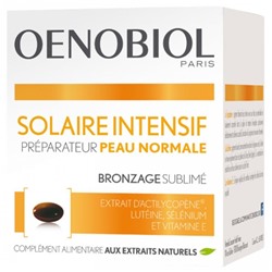 Oenobiol Solaire Intensif Pr?parateur Peau Normale 30 Capsules