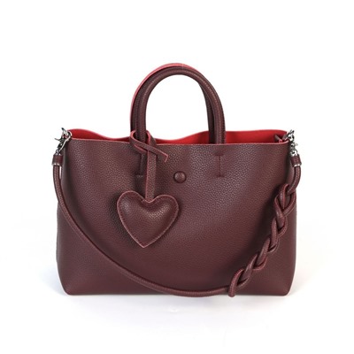 Женская кожаная сумка К-2215-045 Ред Вайн