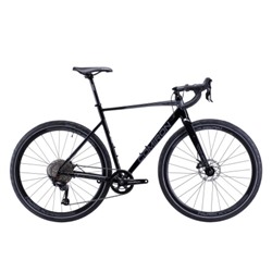 Велосипед грэвел COMIRON SPECTRUM I 700C-560mm SENSAH 1X11S, карбон. вилка, на осях, цвет: чёрный event horizon