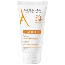 A-DERMA Protect Cr?me Tr?s Haute Protection SPF50+ Sans Parfum 40 ml
