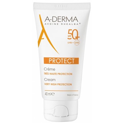 A-DERMA Protect Cr?me Tr?s Haute Protection SPF50+ Sans Parfum 40 ml