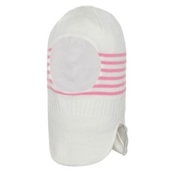 Шлем детский двойной Grandcaps (GC-P27) белый/розовый