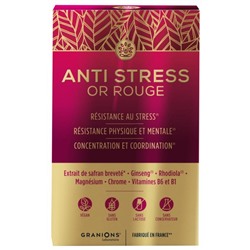 Granions Anti Stress Or Rouge 15 Comprim?s