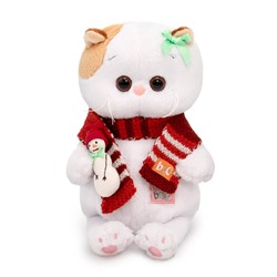 Мягкая игрушка «Ли-Ли Baby в шарфике со снеговичком», 20 см