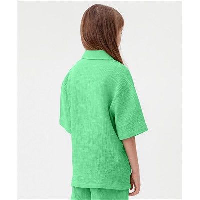 Блузка зеленый