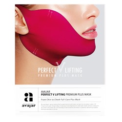 Лифтинговая маска для формирования четкого овала лица Avajar Perfect Lifting Premium Plus Mask оптом