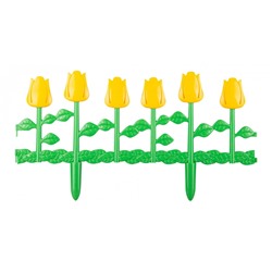 Заборчик Цветник-Тюльпаны 3.7м