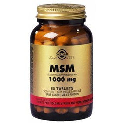 Solgar MSM 1000 mg 60 Comprim?s