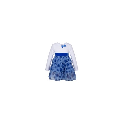 Платье ПЛ-13164 Синие розы