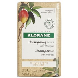Klorane Shampoing Solide ? la Mangue 80 g