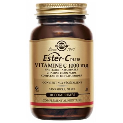 Solgar Ester-C Plus Vitamine C 1000 mg 30 Comprim?s