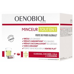 Oenobiol Minceur Tout en 1 30 Sticks + 60 Comprim?s