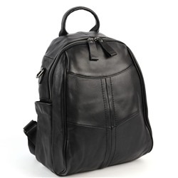 Кожаный рюкзак 9142 Блек