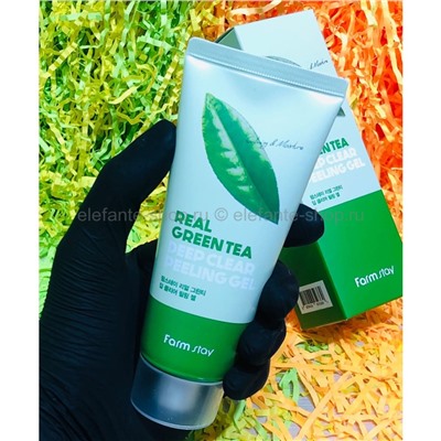 Пилинг-гель Farmstay Real Green Tea Deep Clear Peeling Gel 100ml (125)