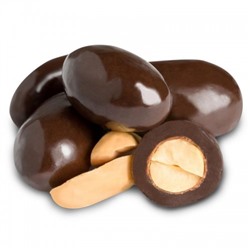 Арахис в темном шоколаде 100 гр