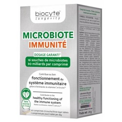 Biocyte Microbiote Immunit? 20 Comprim?s
