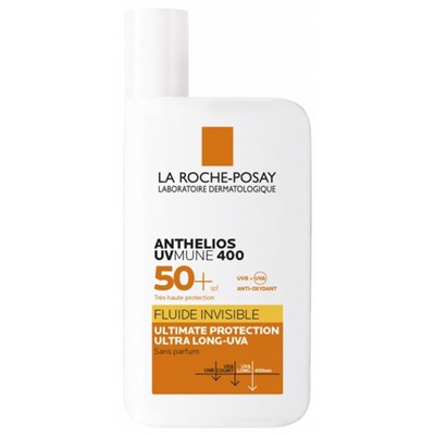 La Roche-Posay Anthelios UVmune 400 Fluide Invisible SPF50+ Sans Parfum 50 ml