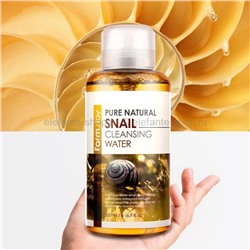 Очищающая вода Farmstay Pure Natural Snail Cleansing Water 500ml (78)