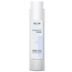 OLLIN Perfect Hair Восстанавливающий шампунь с маслом оливы Tres Oil 400 мл