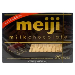 Молочный шоколад Meiji, Япония, 120 гРаспродажа