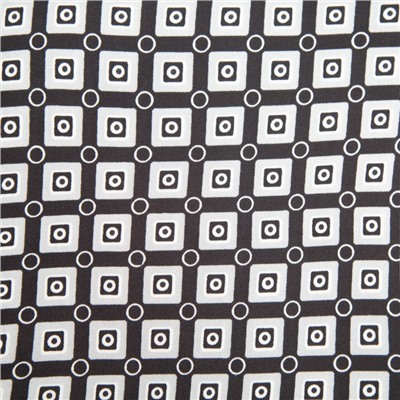 Платок текстильный, цвет чёрный, размер 70х70