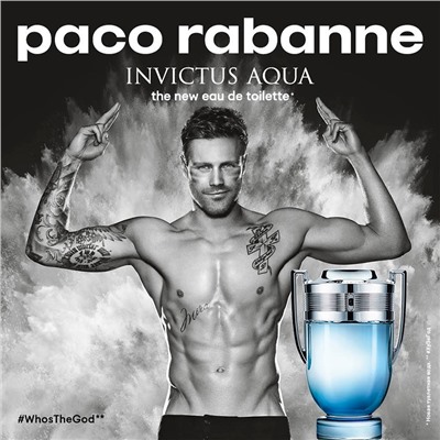 Мужская парфюмерия   Paco Rabanne Invictus Aqua edt 100 ml