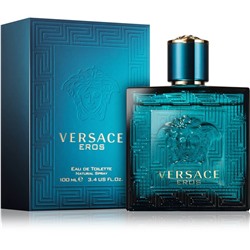 Мужская парфюмерия   Versace "EROS" eau de toilette for men 100 ml