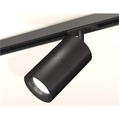 Комплект трекового светильника XT7402021 SBK/PBK черный песок/черный полированный MR16 GU5.3 (A2537, C7402, A2071, C7402, N7011)
