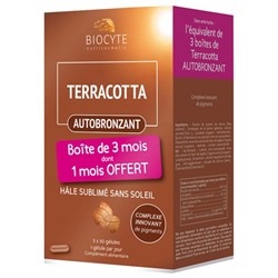 Biocyte Terracotta Cocktail Autobronzant Lot de 3 x 30 G?lules