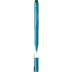 Капиллярные ручки Ecco Pigment, синий, 0,5 мм, в картонной коробке, 10 шт