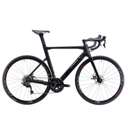 Велосипед шоссейный ZEON R5.5 540mm, SHIMANO 105, рама Carbon disc road T700 , цвет: black royal graphite.