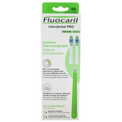 Fluocaril Interdental Pro Syst?me Interchangeable Medium Kit de D?marrage