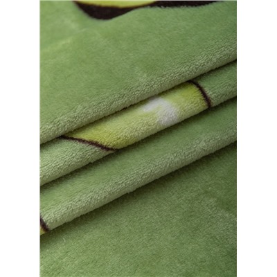 Плед фланель Absolute "Авокадо" в пакете ПНД, зеленый, 140*200 см (tr-1043513)