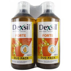 Dexsil Forte Articulations + MSM Glucosamine Chondro?tine Solution Buvable Lot de 2 x 1 L