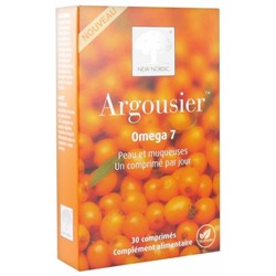 New Nordic Argousier Omega 7 Peau et Muqueuses 30 Comprim?s